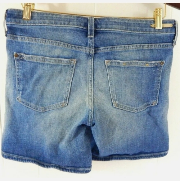 Pilcro Anthropologie Stet Roll Cuff Denim Shorts - Picture 4 of 5